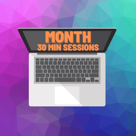 Video Coaching Monthly (Four 30-Min Sessions)